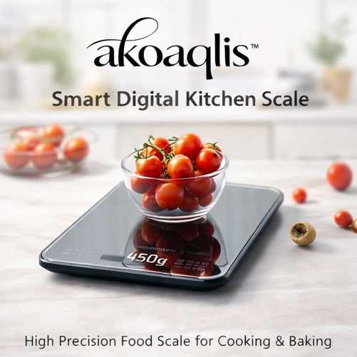 akoaqlis™ Smart Digital Kitchen Scale